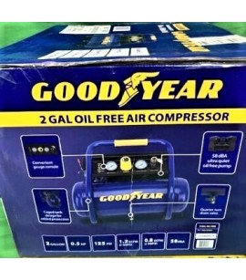 Goodyear 2-Gallons Portable 135 PSI Quiet Air Compressor. 850units. EXW S. Carolina